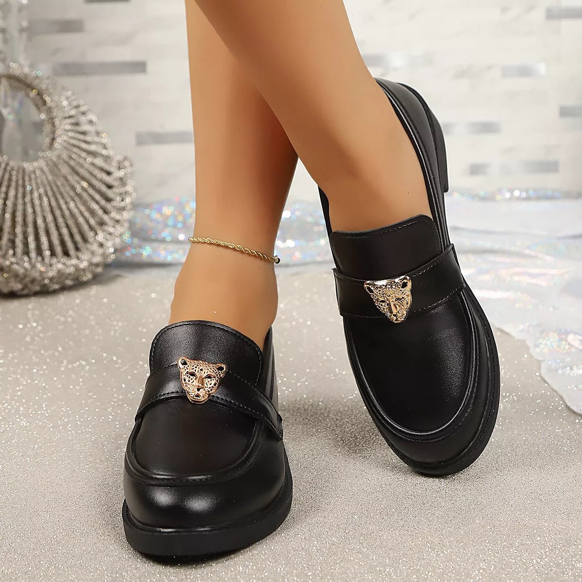 Pretty Mules Round Toe Block Heel Loafers - WowStore.live