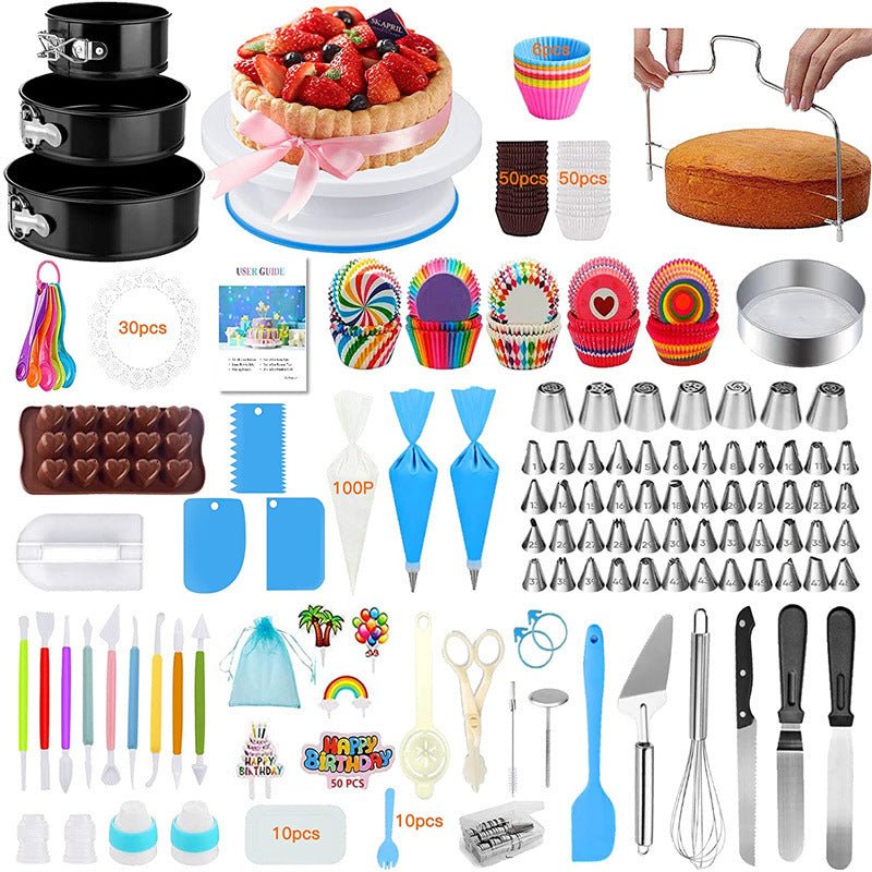 Professional Cake Decorating Atelier Set - 507 Pieces - WowStore.live
