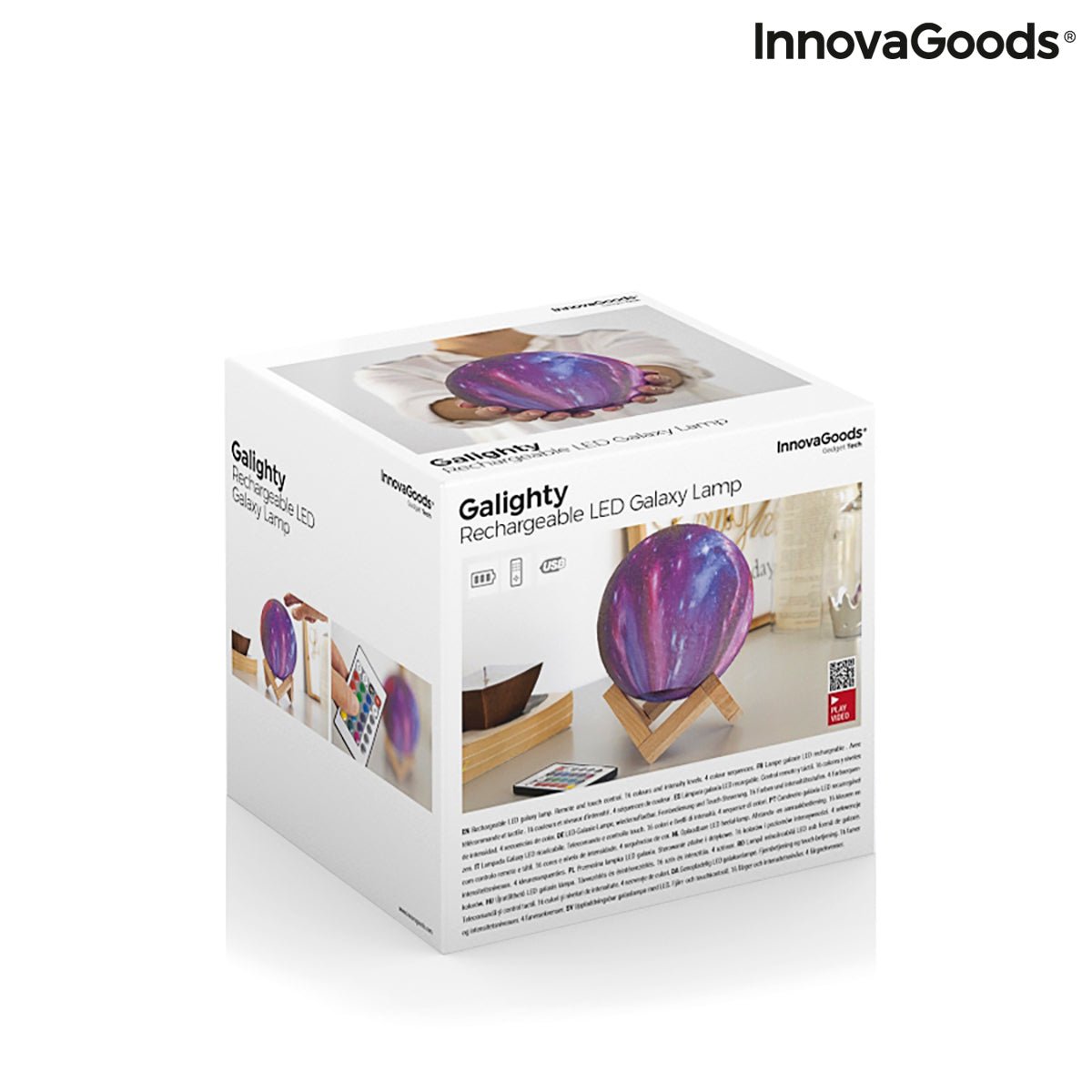 Rechargeable Galaxy LED Lamp Galighty InnovaGoods - Wow Store