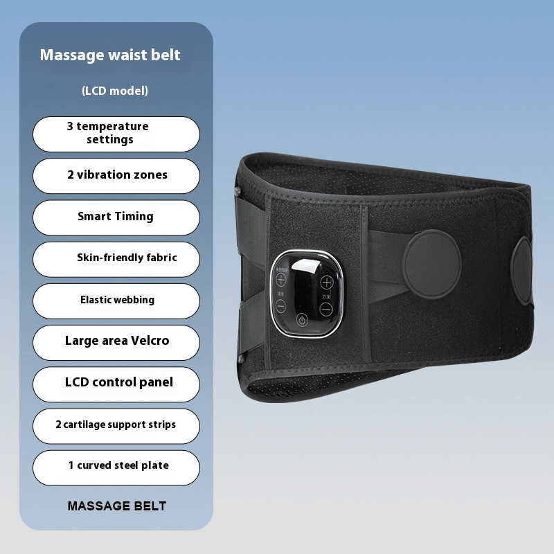 Rechargeable Waist and Back Massage Belt - Wow Store