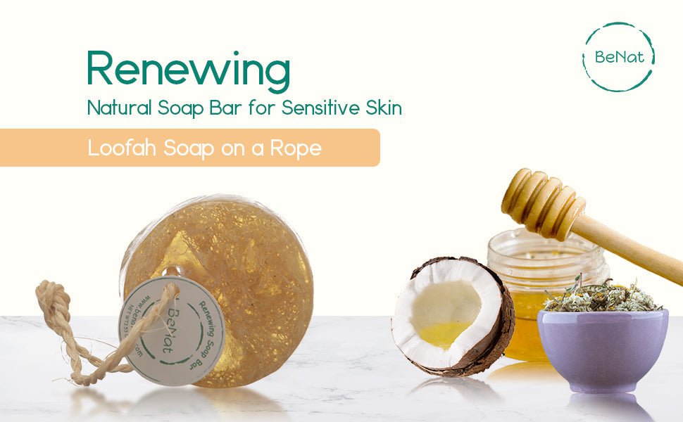 Renewing Soap Bar. Chamomile, Honey, and Coconut Oil. - WowStore.live