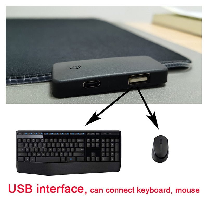 RGB Mouse Pad with Cable - Wow Store