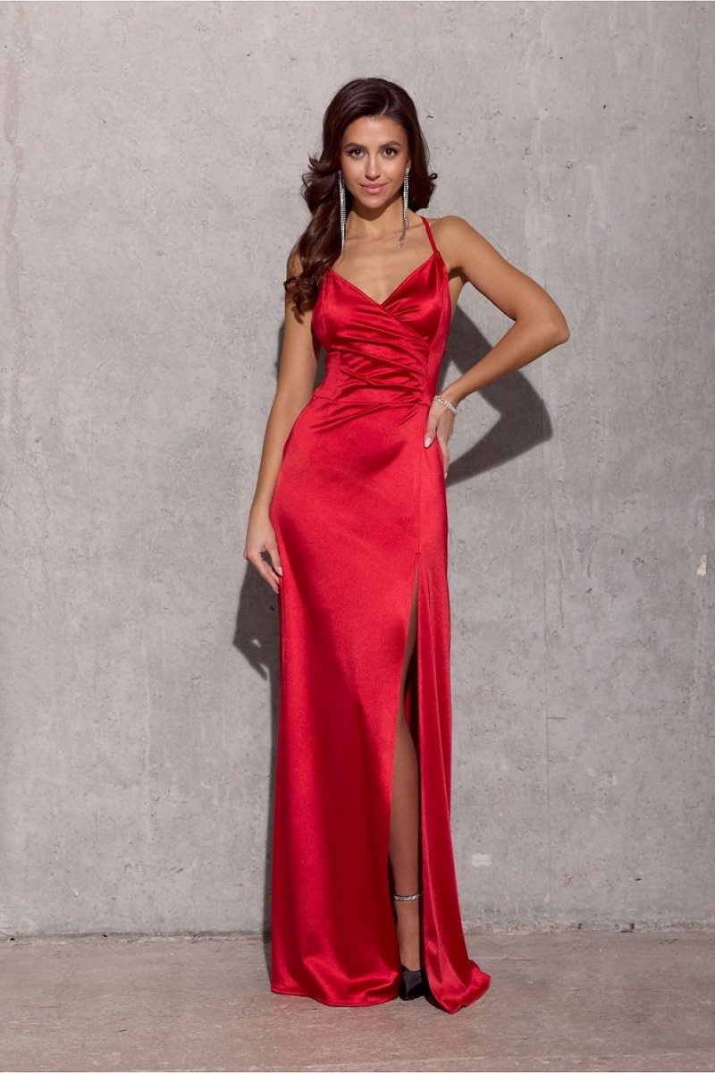 Roco Fashion Elegant Long Dress Model 213640 | Floor - Length Evening Gown | wowstore.live - Wow Store