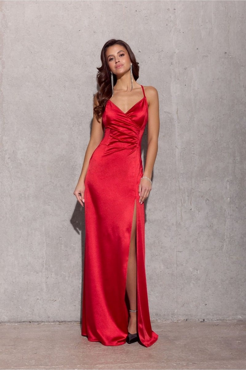 Roco Fashion Elegant Long Dress Model 213640 | Floor - Length Evening Gown | wowstore.live - Wow Store