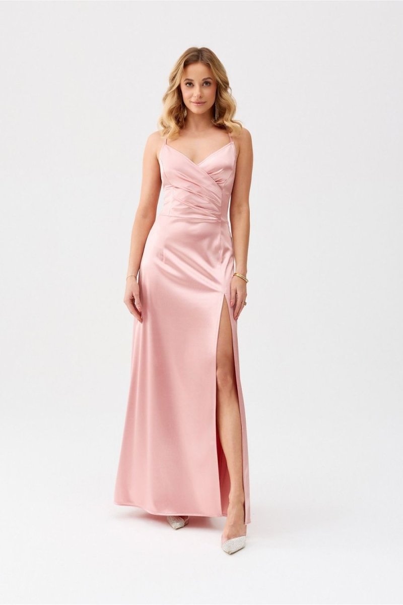 Roco Fashion Elegant Long Dress Model 213640 | Floor - Length Evening Gown | wowstore.live - Wow Store