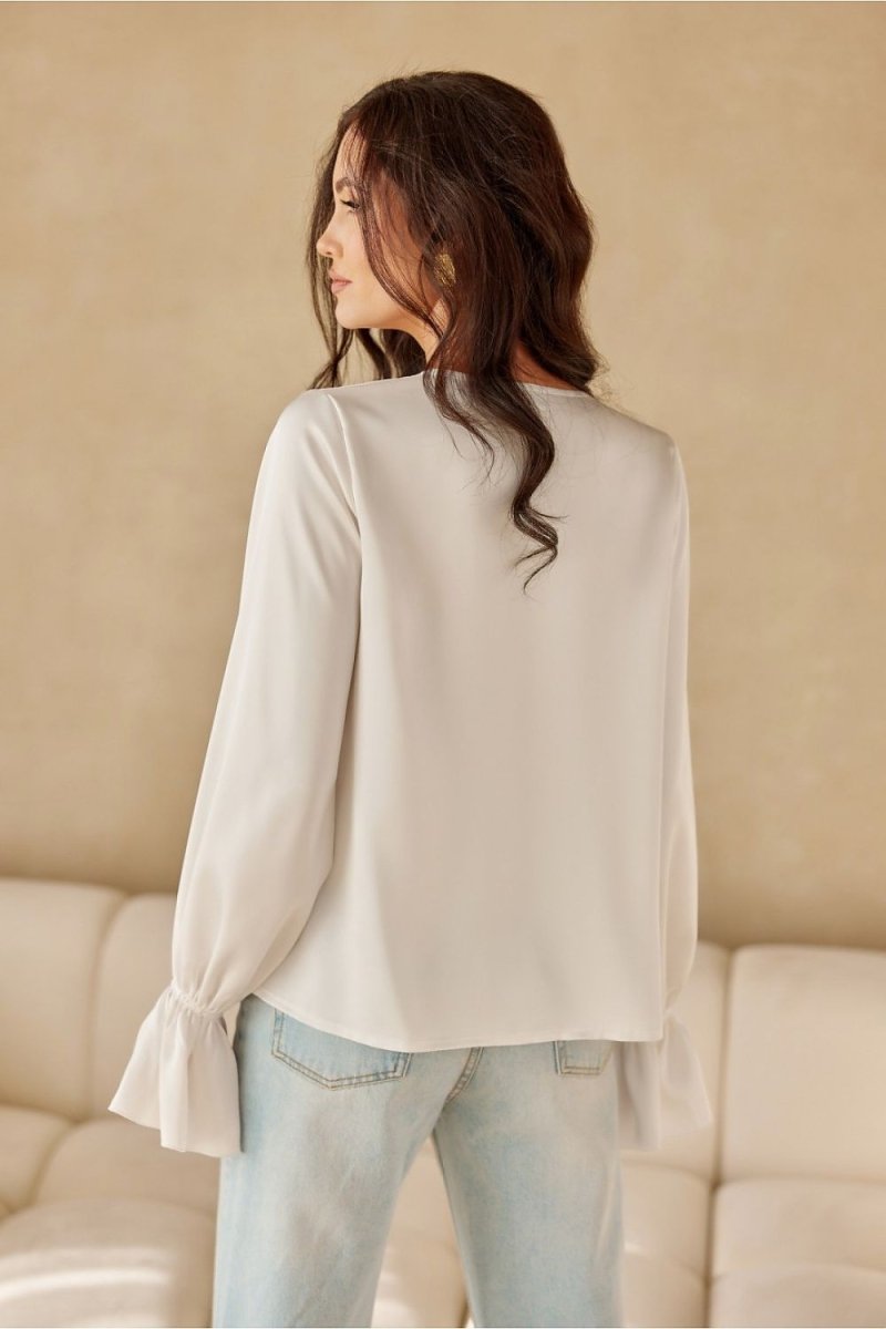 Roco Fashion Elegant Long Sleeve Blouse - Model 209759 | wowstore.live - Wow Store