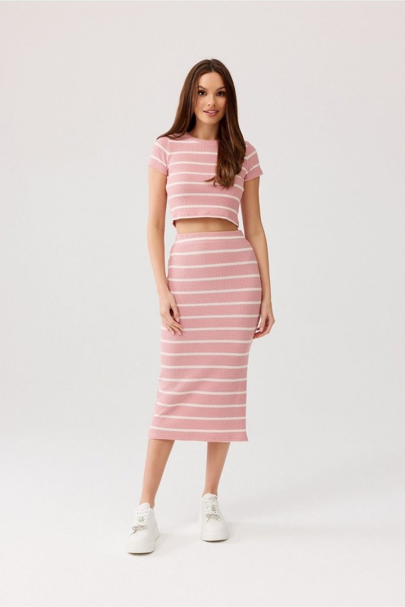 Roco Fashion Elegant Midi Skirt Model 192556 - Contemporary Women's Apparel | wowstore.live - Wow Store