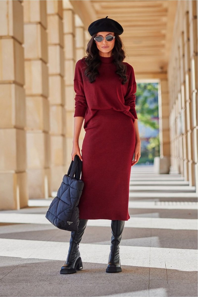 Roco Fashion Elegant Midi Skirt - Model 202977 | wowstore.live - Wow Store