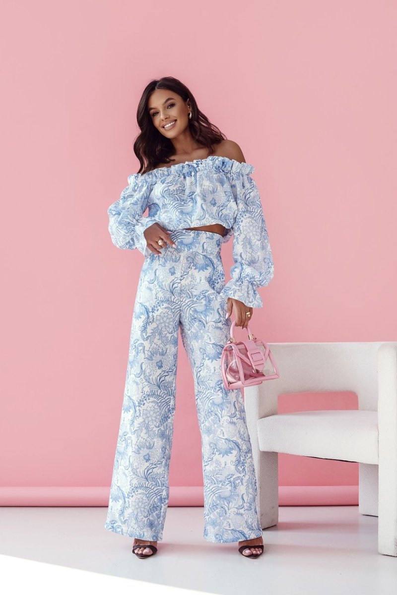 Romantic Spanish Neckline Two - Piece Set | Wow Store - Wow Store