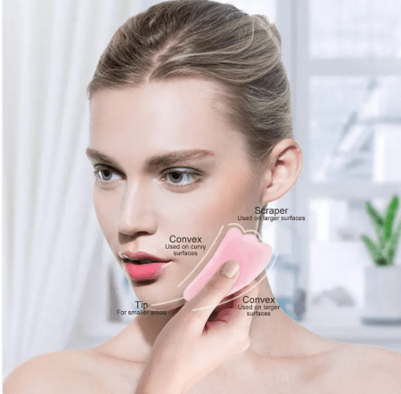 Rose Glow Facial Roller - WowStore.live
