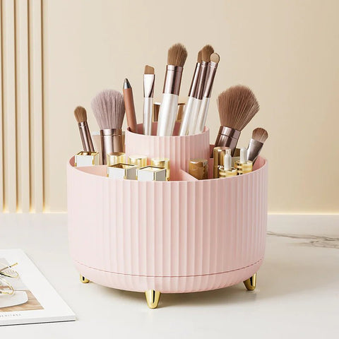 Rotating Desktop Makeup Brush Organizer - Wow Store