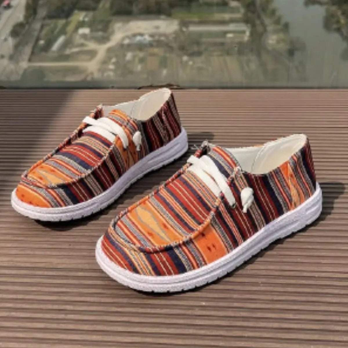 Round Toe Canvas Slip - Ons - Wow Store