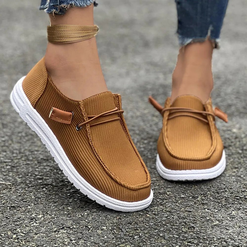 Round Toe Flat Slip - Ons - Wow Store
