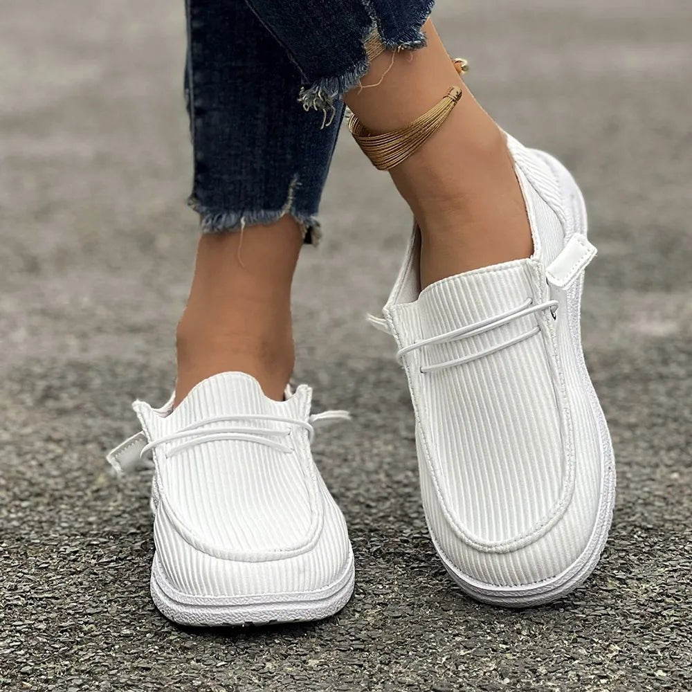 Round Toe Flat Slip - Ons - Wow Store