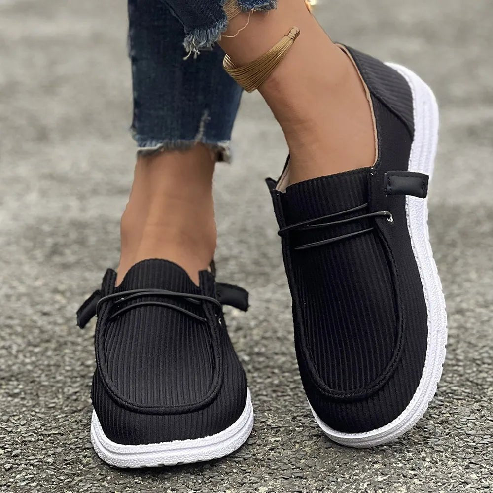 Round Toe Flat Slip - Ons - Wow Store