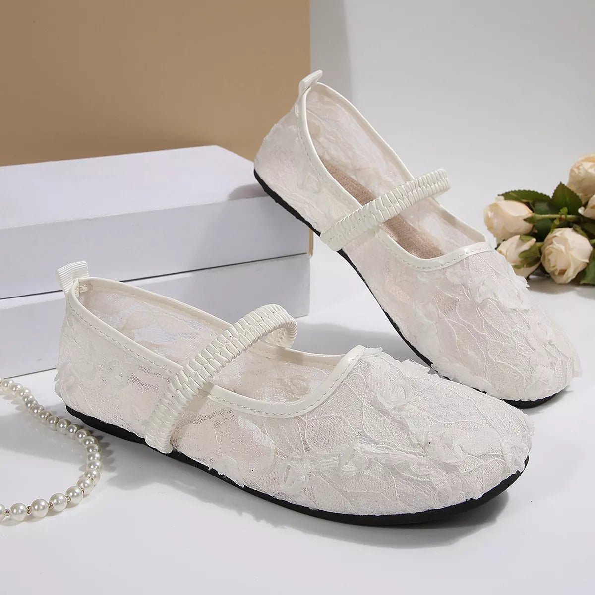 Round Toe Flats Slip - Ons - Wow Store