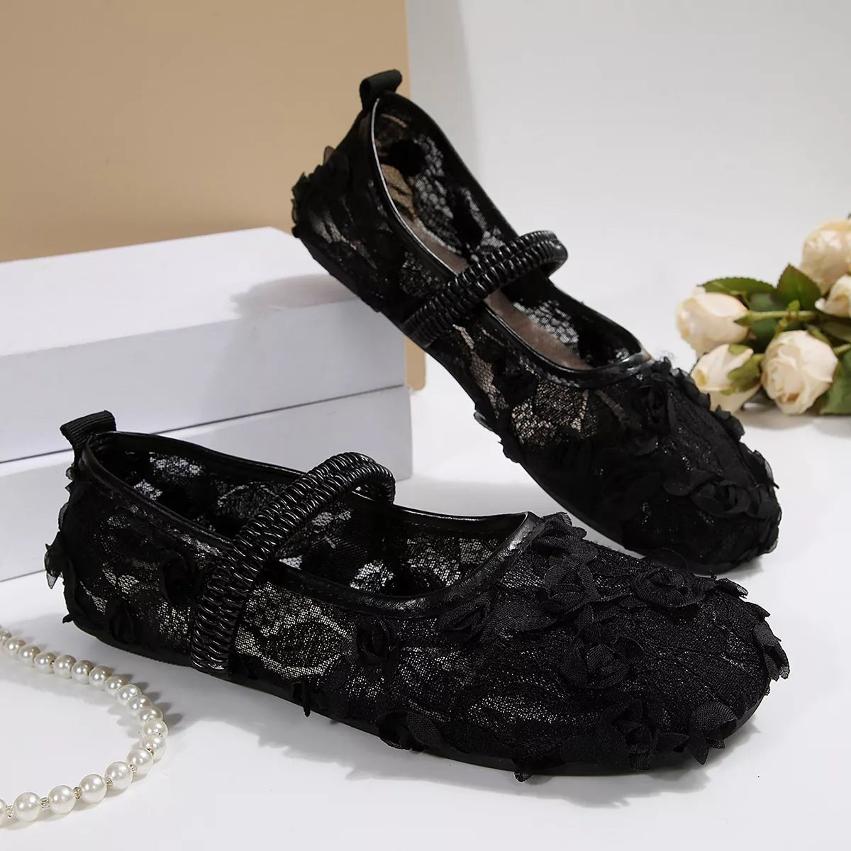 Round Toe Flats Slip - Ons - Wow Store