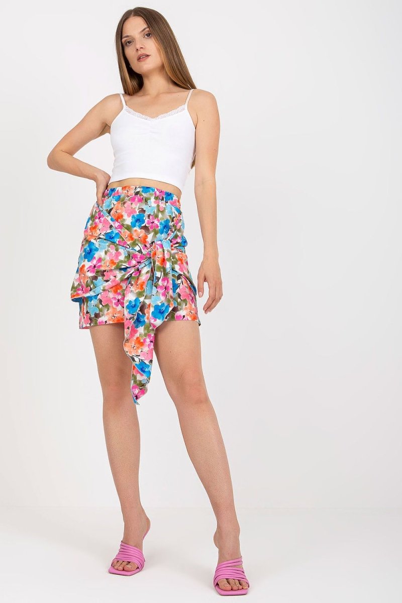 RUE PARIS Short Mini Skirt Model 168364 - Trendy Chic Fashion | wowstore.live - Wow Store