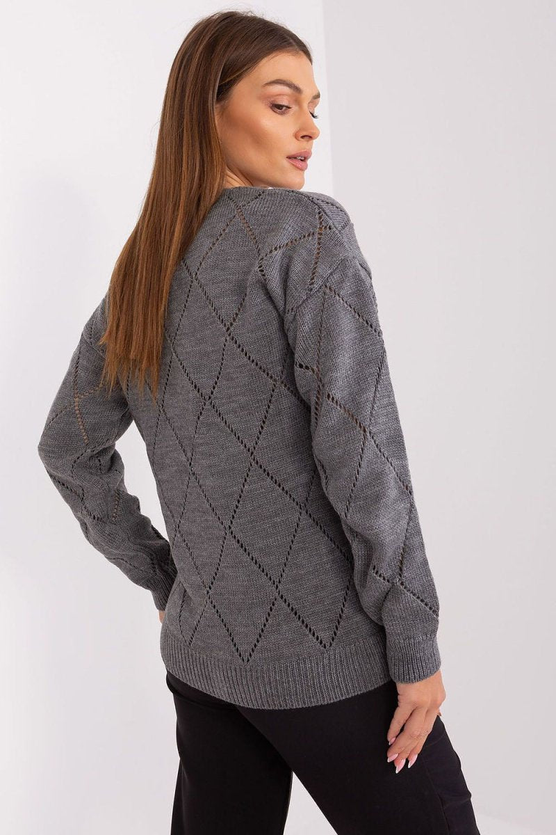 Rue Paris Women's Knit Cardigan Model 208629 - Soft Layering Knitwear | wowstore.live - Wow Store