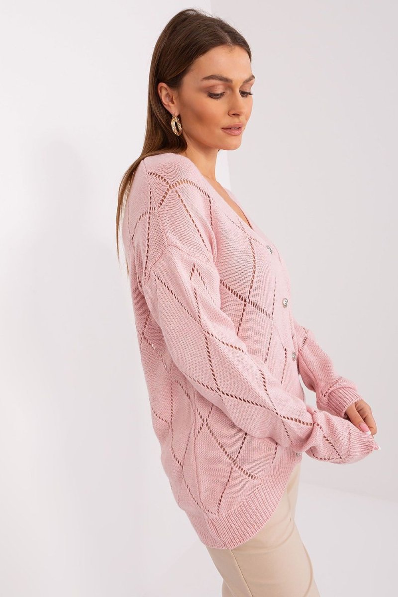 Rue Paris Women's Knit Cardigan Model 208629 - Soft Layering Knitwear | wowstore.live - Wow Store