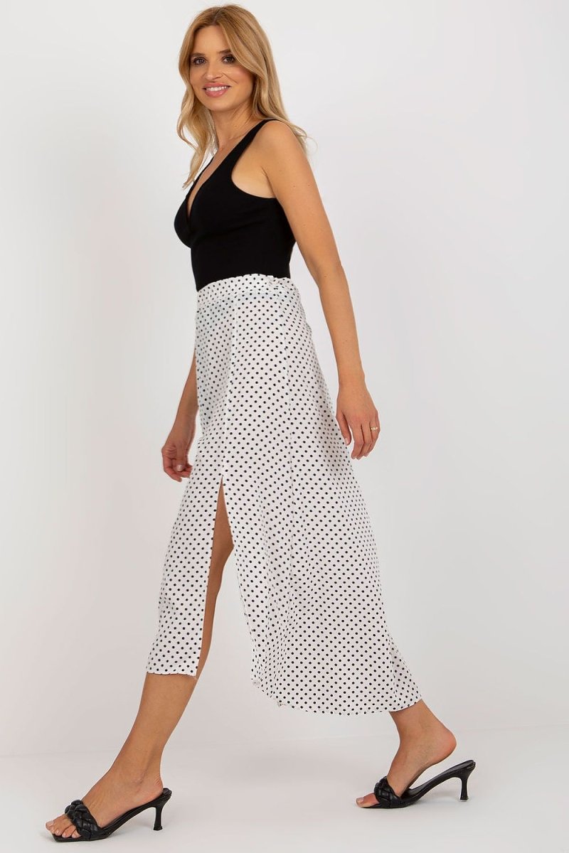 Rue Paris Women's Long Skirt - Model 181361 - Elegant High - Waisted Maxi | wowstore.live - Wow Store