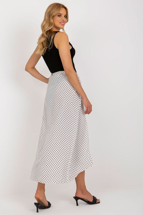 Rue Paris Women's Long Skirt - Model 181361 - Elegant High - Waisted Maxi | wowstore.live - Wow Store