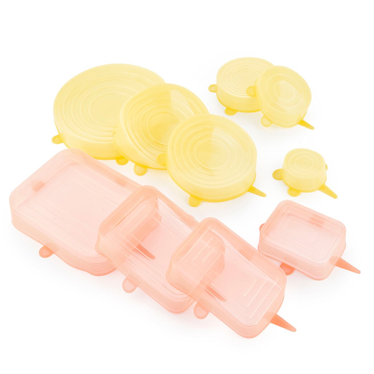 Set of 10 Reusable and Adjustable Kitchen Lids | Wow Store - Wow Store