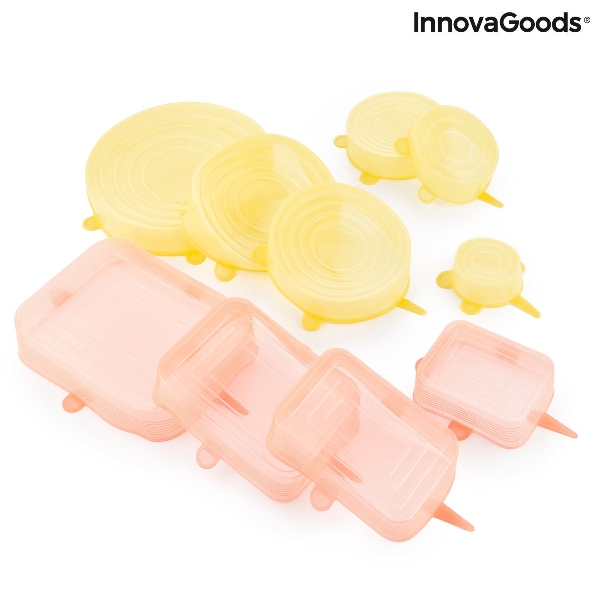 Set of 10 Reusable and Adjustable Kitchen Lids | Wow Store - Wow Store