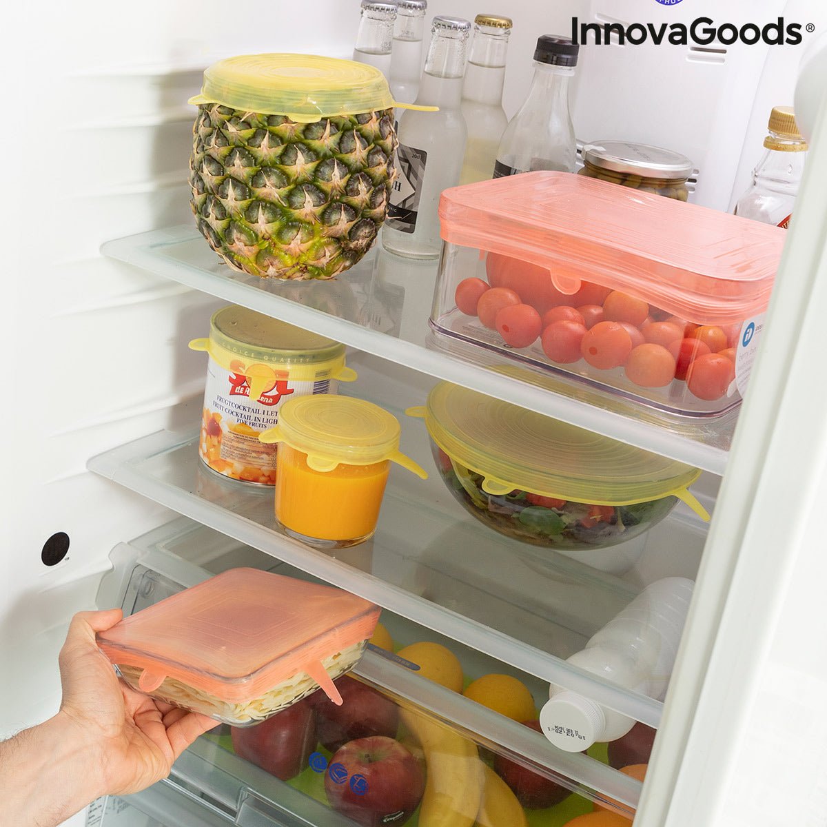 Set of 10 Reusable and Adjustable Kitchen Lids | Wow Store - Wow Store