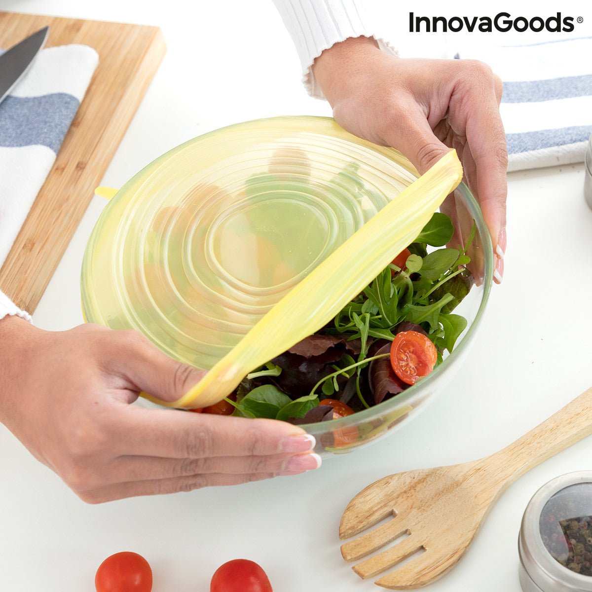 Set of 10 Reusable and Adjustable Kitchen Lids | Wow Store - Wow Store