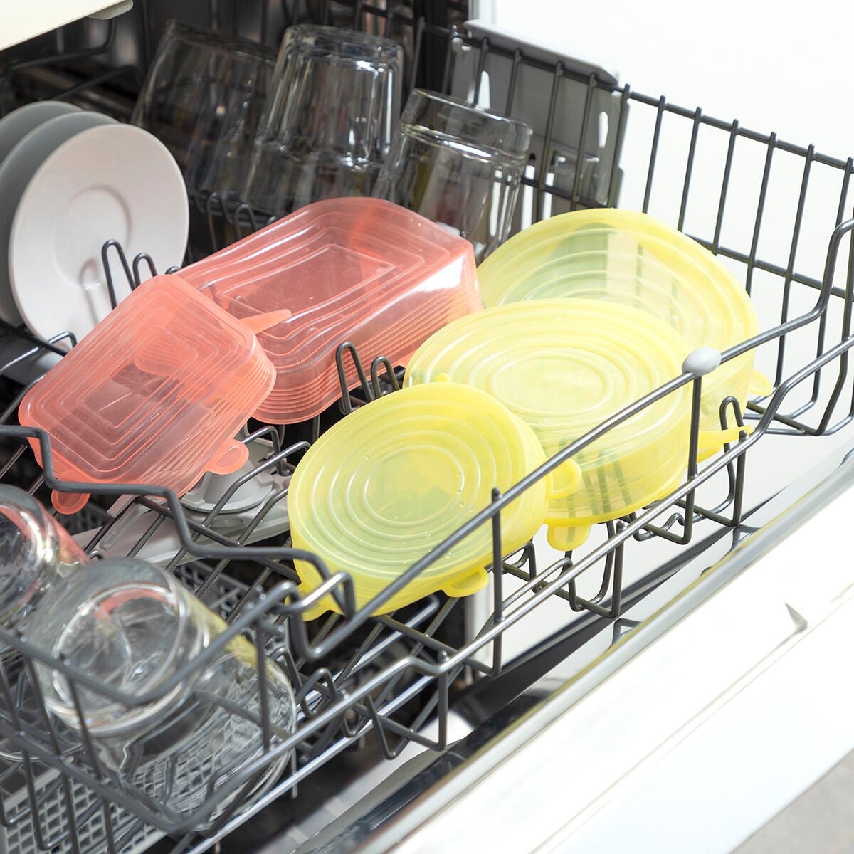 Set of 10 Reusable and Adjustable Kitchen Lids | Wow Store - Wow Store