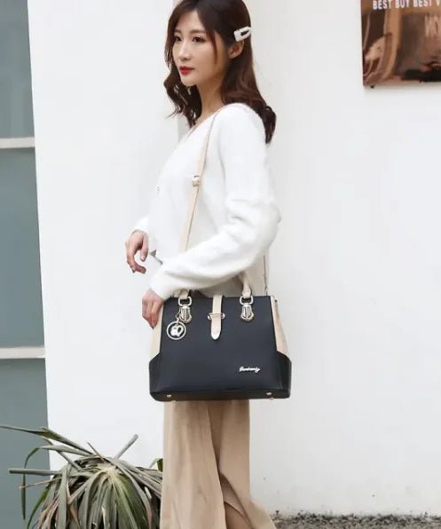 Simple Elegance Handbag | Minimalist Vegan Leather Tote for Everyday Style | wowstore.live - Wow Store