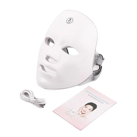 Skin Rejuvenation Facial Beauty Device - Anti - Aging LED Light Therapy & Vibration | WOW Store - Wow Store