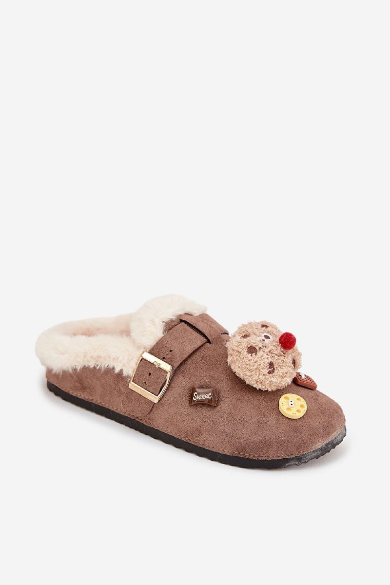 Slippers in relaxed home setting