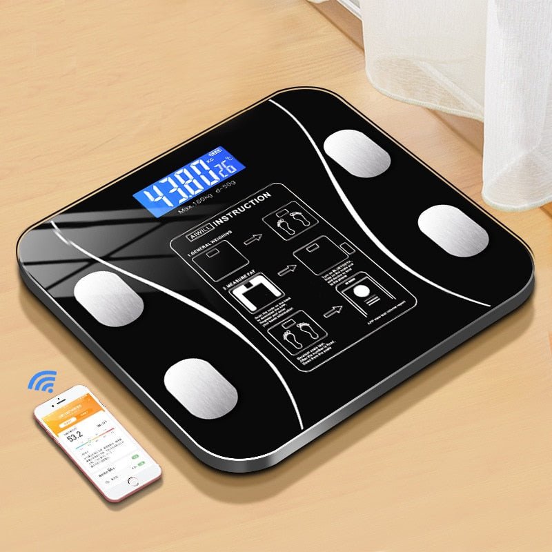 Smart Body Composition Scale with Bluetooth Connectivity - WowStore.live
