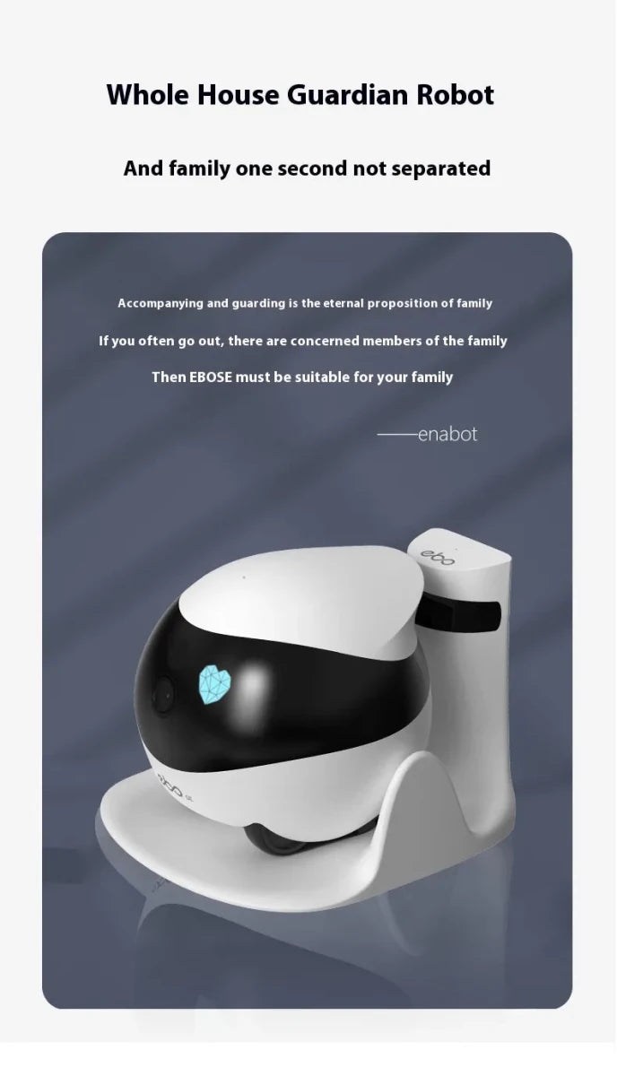 Smart Home Mobile Surveillance Robot Camera - WowStore.live