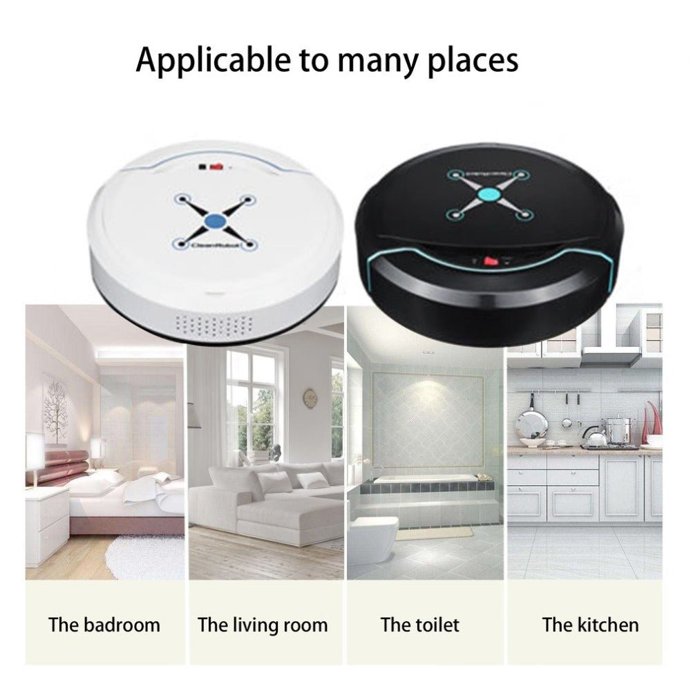 Smart Home Rechargeable Mini Vacuum Cleaner Robot - WowStore.live