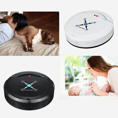 Smart Home Rechargeable Mini Vacuum Cleaner Robot - WowStore.live