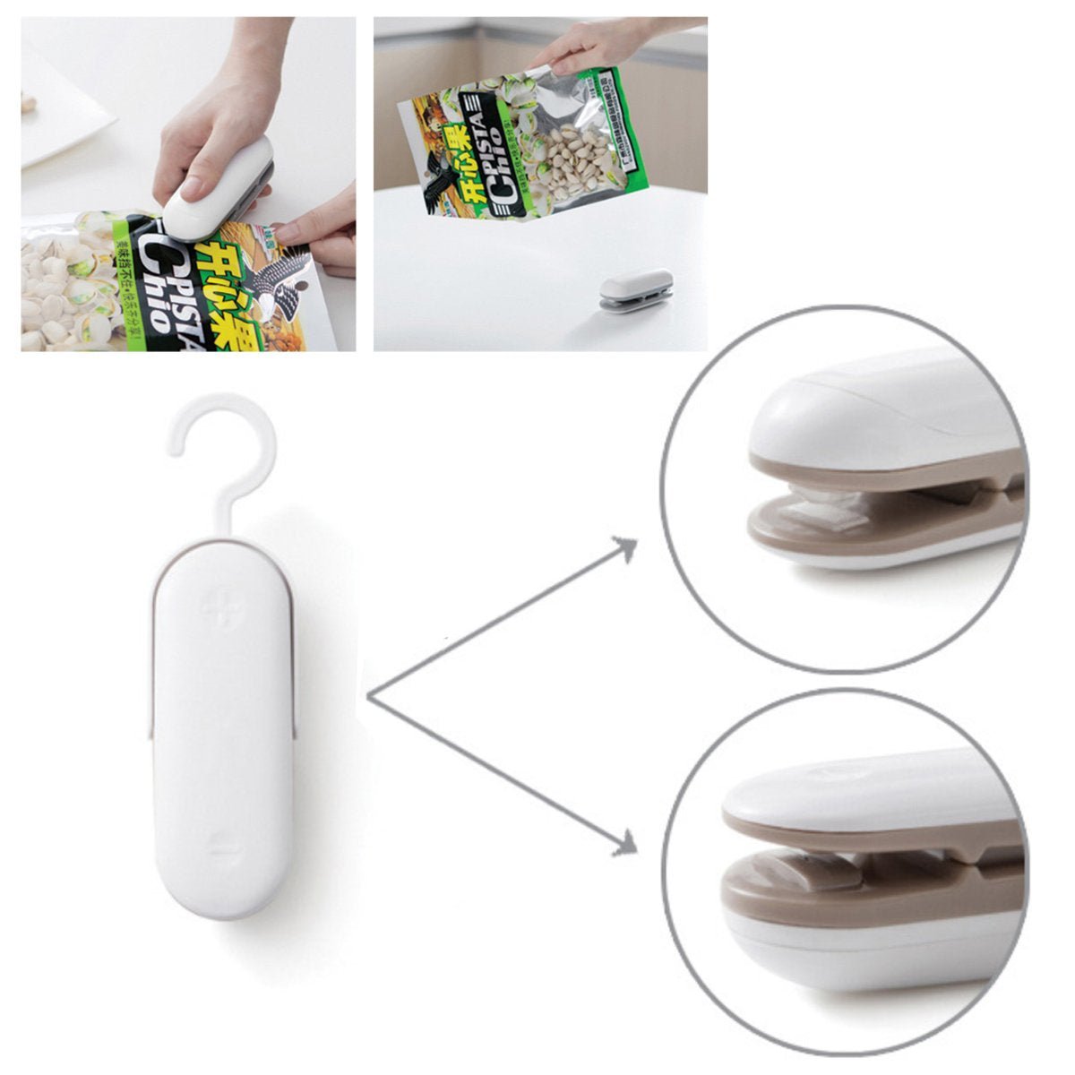 Snack Bag Open And Seal Mini Machine 2 In 1 - Wow Store