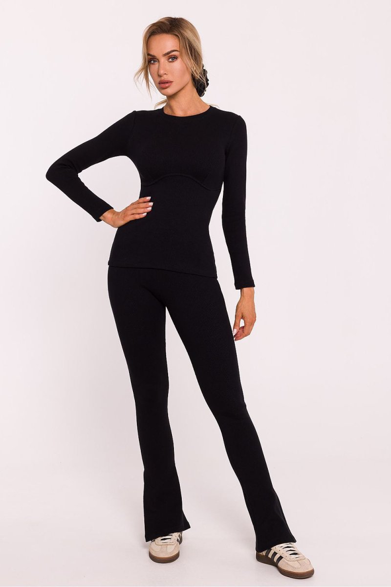 Sophisticated V - Neck Contemporary Blouse - Model 200922 | wowstore.live - Wow Store