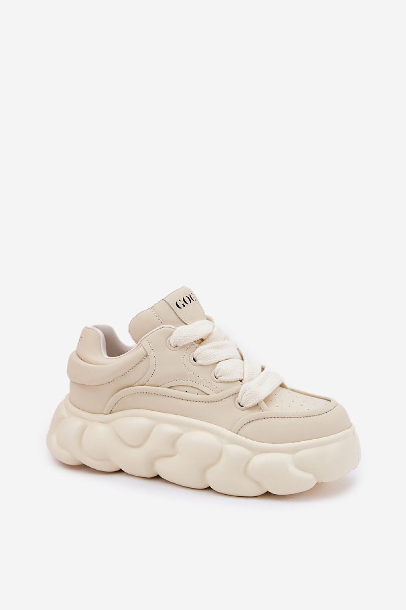 Close-up of premium leather sneaker detailing