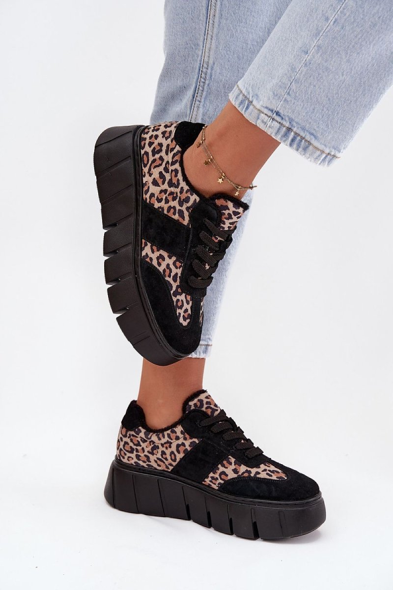 Side profile showing sneaker design