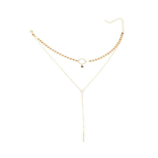 Star Choker Lariat Necklace - Wow Store
