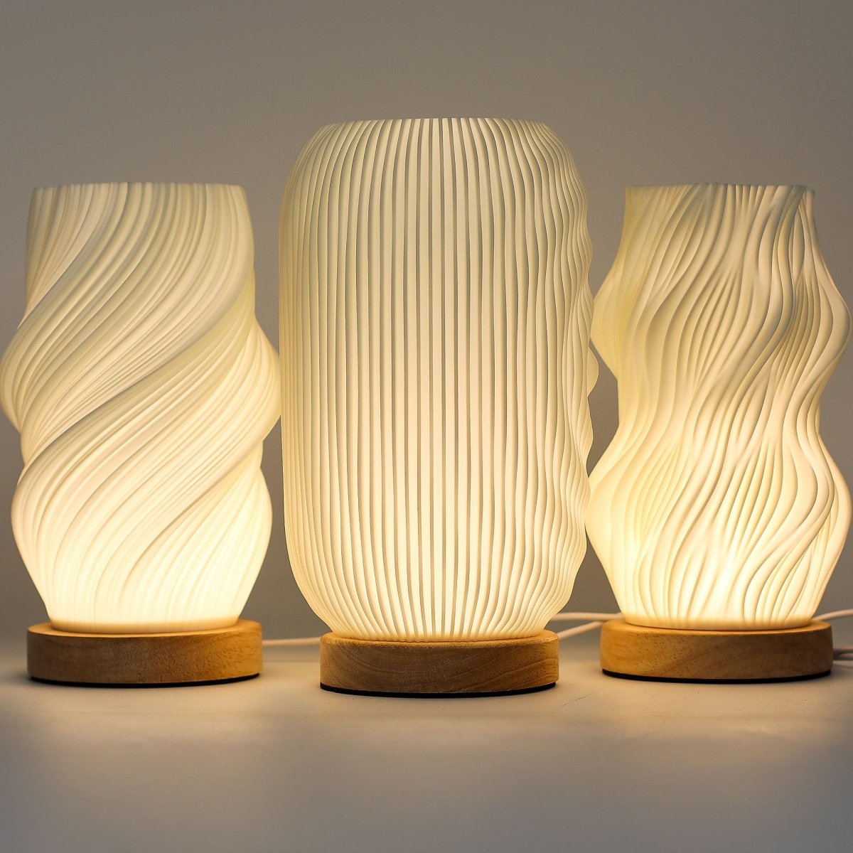 Star Twisted Wave Lamp - USB-C - WowStore.live