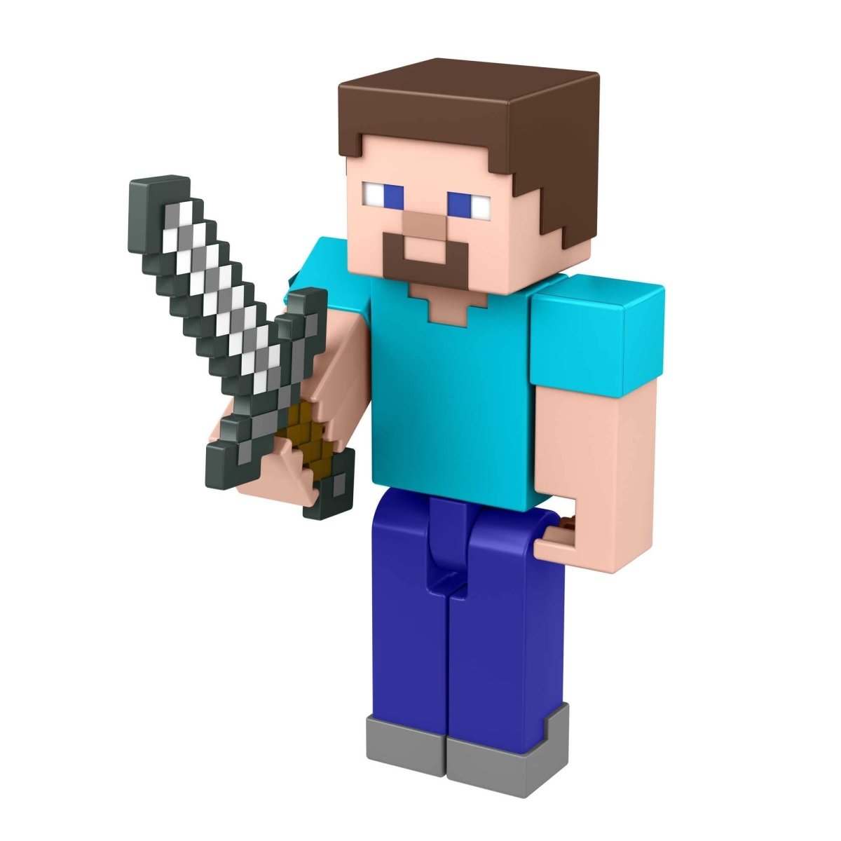 Steve Action Figure with Build-a-Portal Piece - WowStore.live