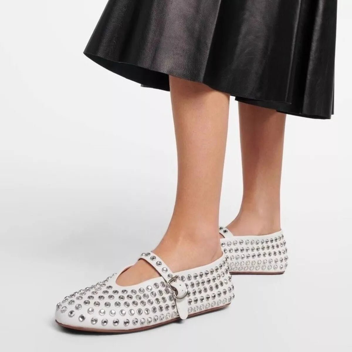 Studded Round Toe Slip - Ons - Wow Store