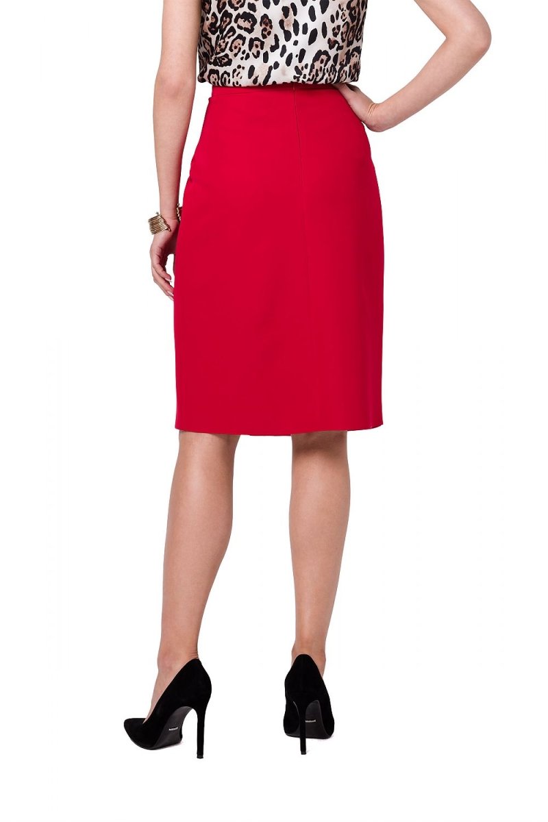 Stylove Elegant A - Line Midi Skirt Model 177184 - Chic European Fashion | wowstore.live - Wow Store