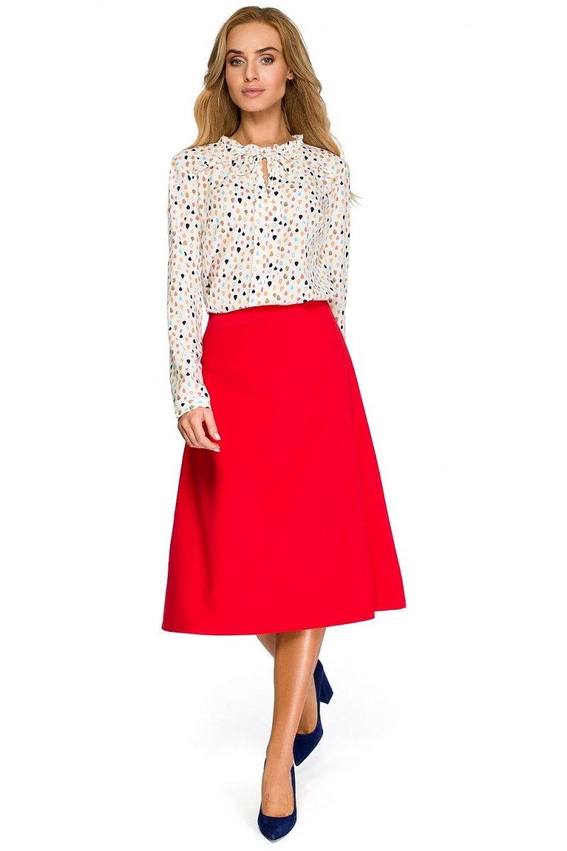 Stylove Model 124818 Elegant Women's Skirt | Chic Modern Silhouette | wowstore.live - Wow Store