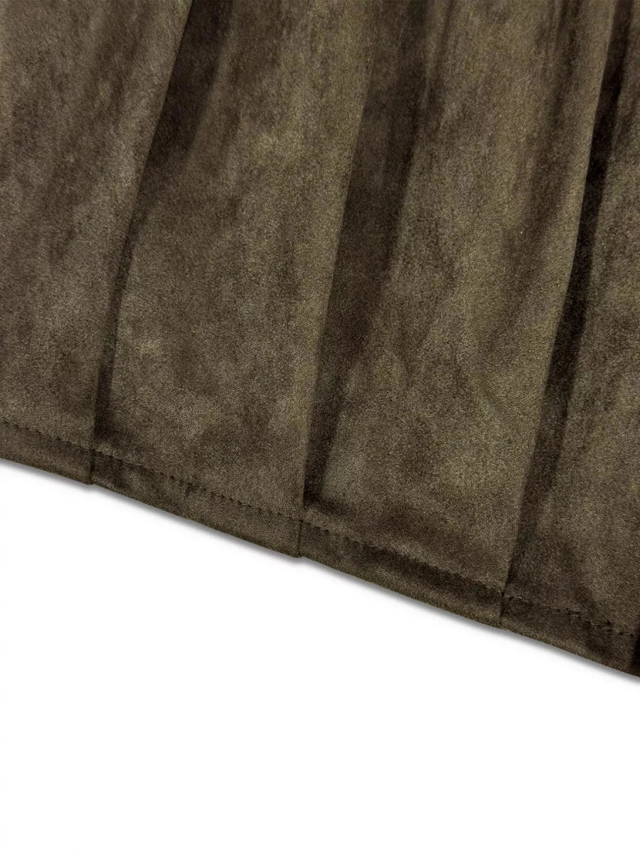 Suede Cropped Bomber Jacket - Wow Store