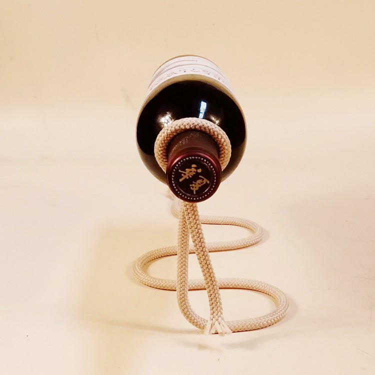 Suspended Rope Wine Bottle - Wow Store